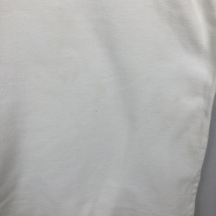 Ralph Lauren POLO by Ralph Lauren short sleeve polo shirt, men's size L cotton white type Vintage Second Hand