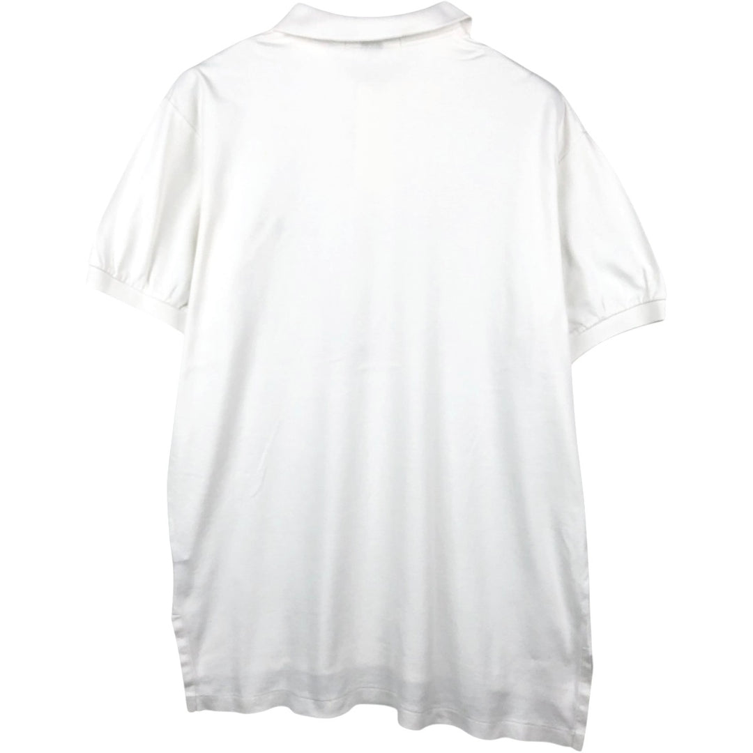Ralph Lauren POLO by Ralph Lauren short sleeve polo shirt, men's size L cotton white type Vintage Second Hand