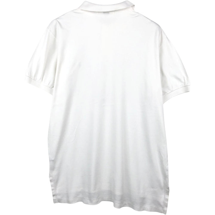 Ralph Lauren POLO by Ralph Lauren short sleeve polo shirt, men's size L cotton white type Vintage Second Hand