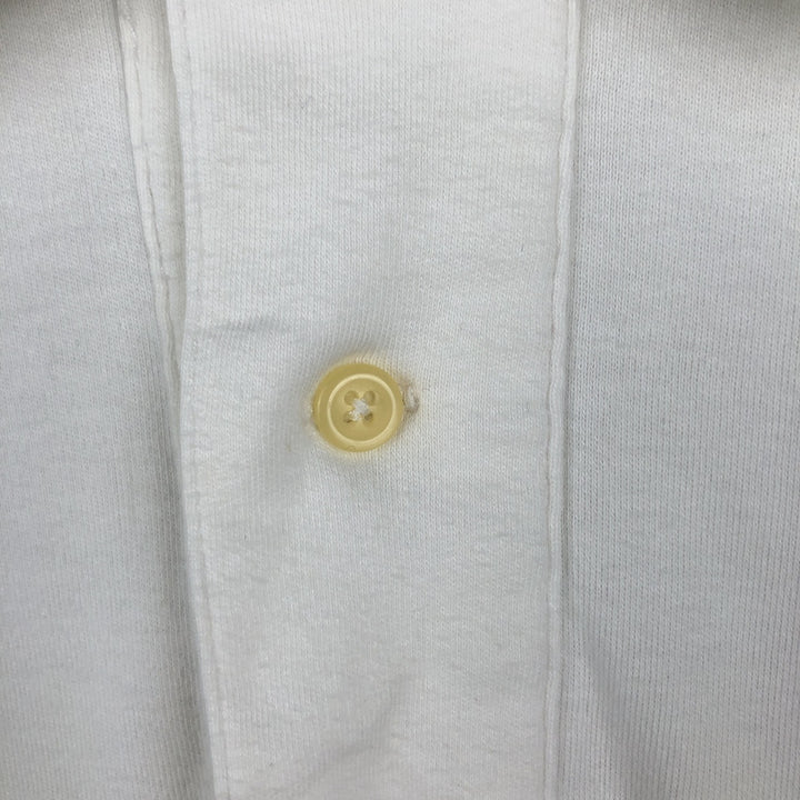Ralph Lauren POLO by Ralph Lauren short sleeve polo shirt, men's size L cotton white type Vintage Second Hand