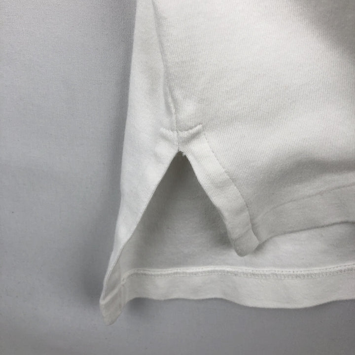 Ralph Lauren POLO by Ralph Lauren short sleeve polo shirt, men's size L cotton white type Vintage Second Hand