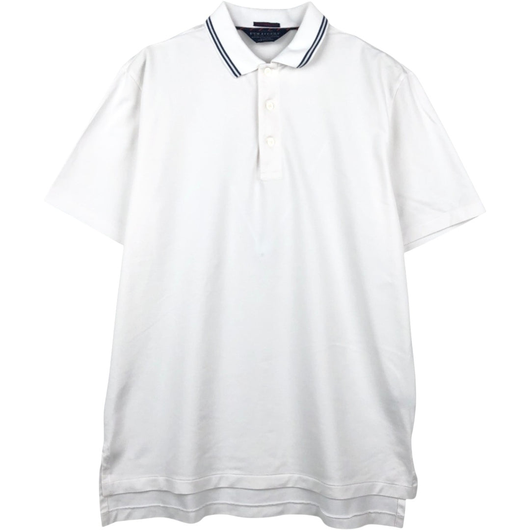 Ralph Lauren POLO GOLF Short Sleeve Polo Shirt Men's M cotton white type Vintage Second Hand