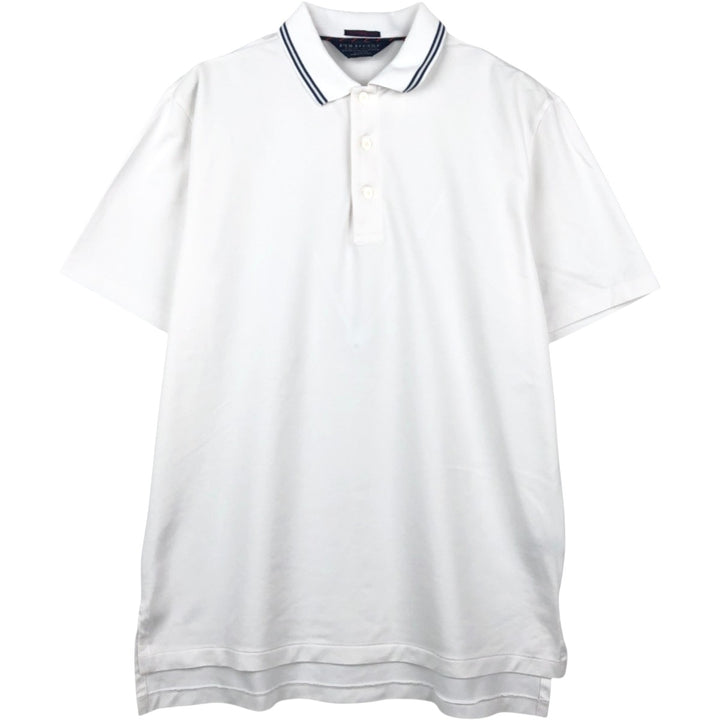 Ralph Lauren POLO GOLF Short Sleeve Polo Shirt Men's M cotton white type Vintage Second Hand