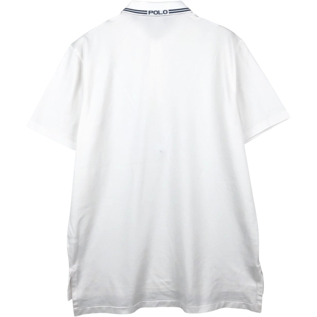 Ralph Lauren POLO GOLF Short Sleeve Polo Shirt Men's M cotton white type Vintage Second Hand