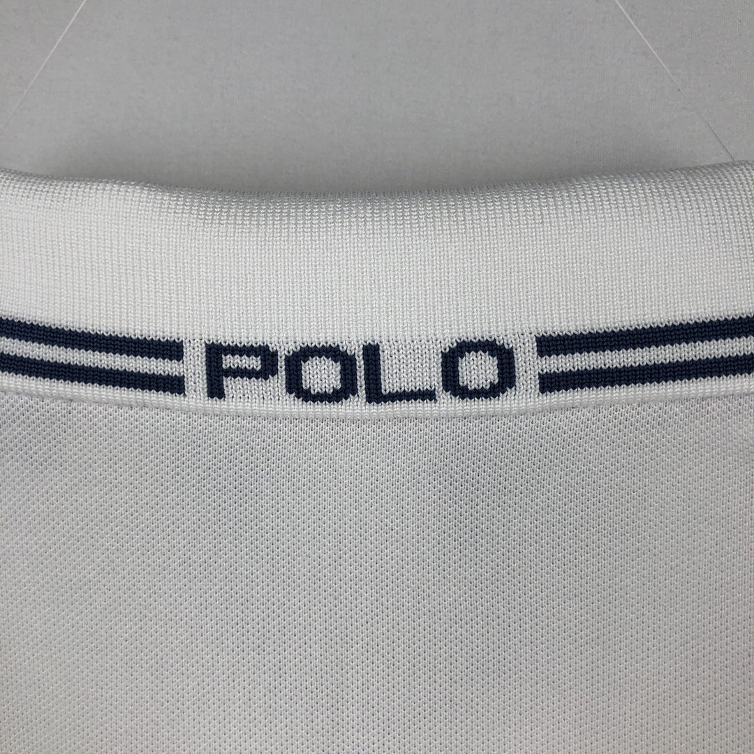 Ralph Lauren POLO GOLF Short Sleeve Polo Shirt Men's M cotton white type Vintage Second Hand