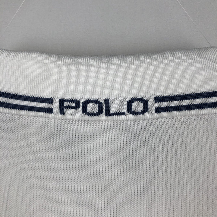 Ralph Lauren POLO GOLF Short Sleeve Polo Shirt Men's M cotton white type Vintage Second Hand