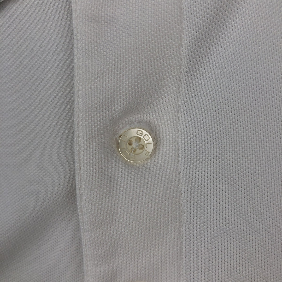 Ralph Lauren POLO GOLF Short Sleeve Polo Shirt Men's M cotton white type Vintage Second Hand