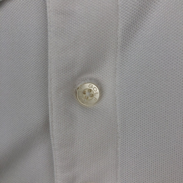 Ralph Lauren POLO GOLF Short Sleeve Polo Shirt Men's M cotton white type Vintage Second Hand