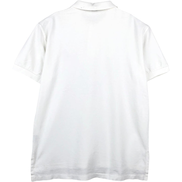 Ralph Lauren POLO by Ralph Lauren short sleeve polo shirt, men's size M cotton white type Vintage Second Hand