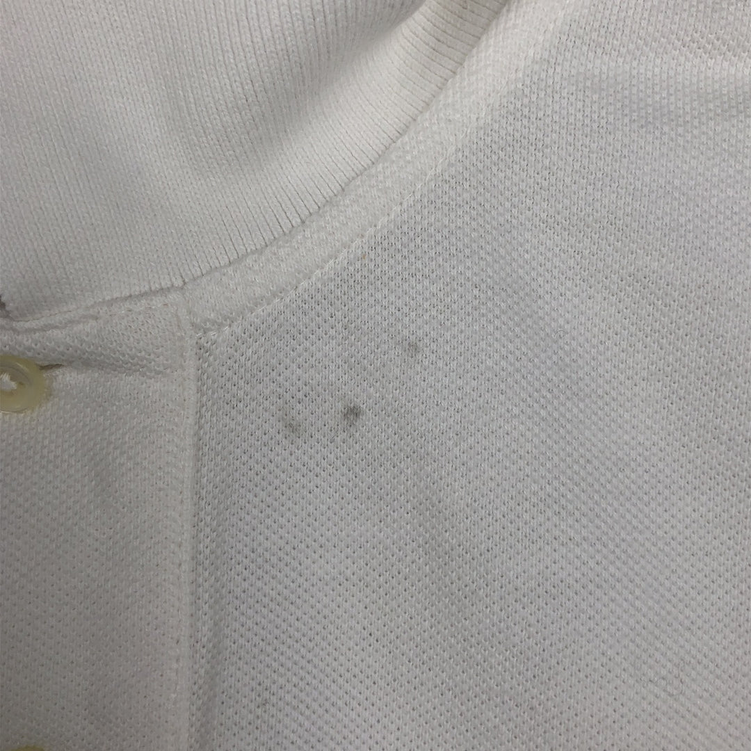 Ralph Lauren POLO by Ralph Lauren short sleeve polo shirt, men's size M cotton white type Vintage Second Hand