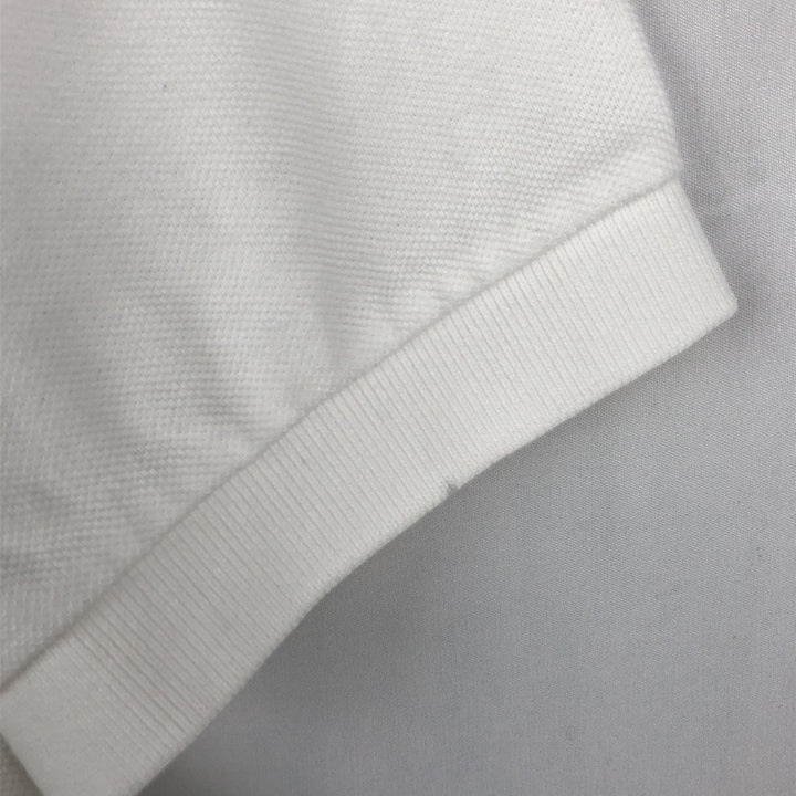 Ralph Lauren POLO by Ralph Lauren short sleeve polo shirt, men's size M cotton white type Vintage Second Hand