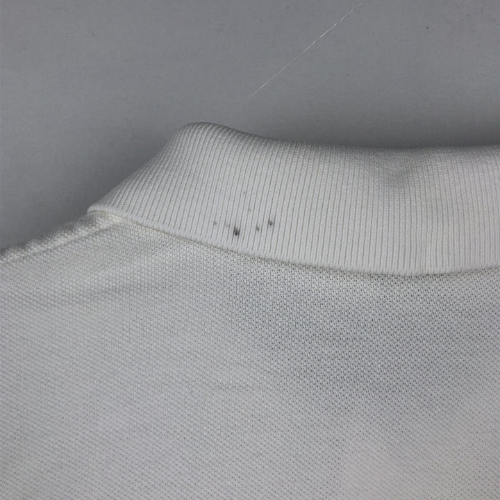 Ralph Lauren POLO by Ralph Lauren short sleeve polo shirt, men's size M cotton white type Vintage Second Hand