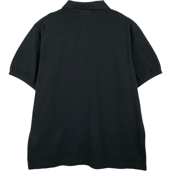 Lacoste LACOSTE short sleeve polo shirt size 8, equivalent to men's XXL cotton black type Vintage Second Hand
