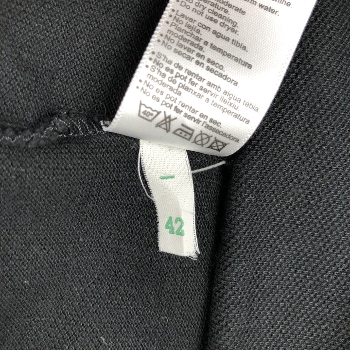Lacoste LACOSTE short sleeve polo shirt size 8, equivalent to men's XXL cotton black type Vintage Second Hand