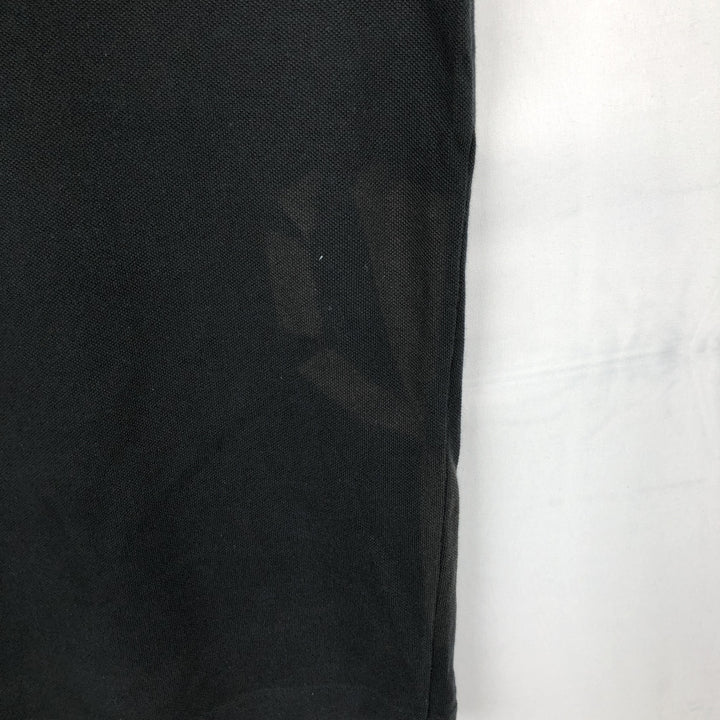 Lacoste LACOSTE short sleeve polo shirt size 8, equivalent to men's XXL cotton black type Vintage Second Hand