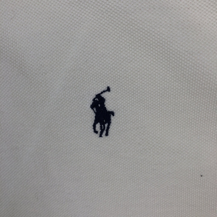 Ralph Lauren POLO by Ralph Lauren short sleeve polo shirt, men's size L cotton white type Vintage Second Hand