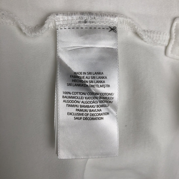 Ralph Lauren POLO RALPH LAUREN short sleeve polo shirt men's size L cotton white type Vintage Second Hand
