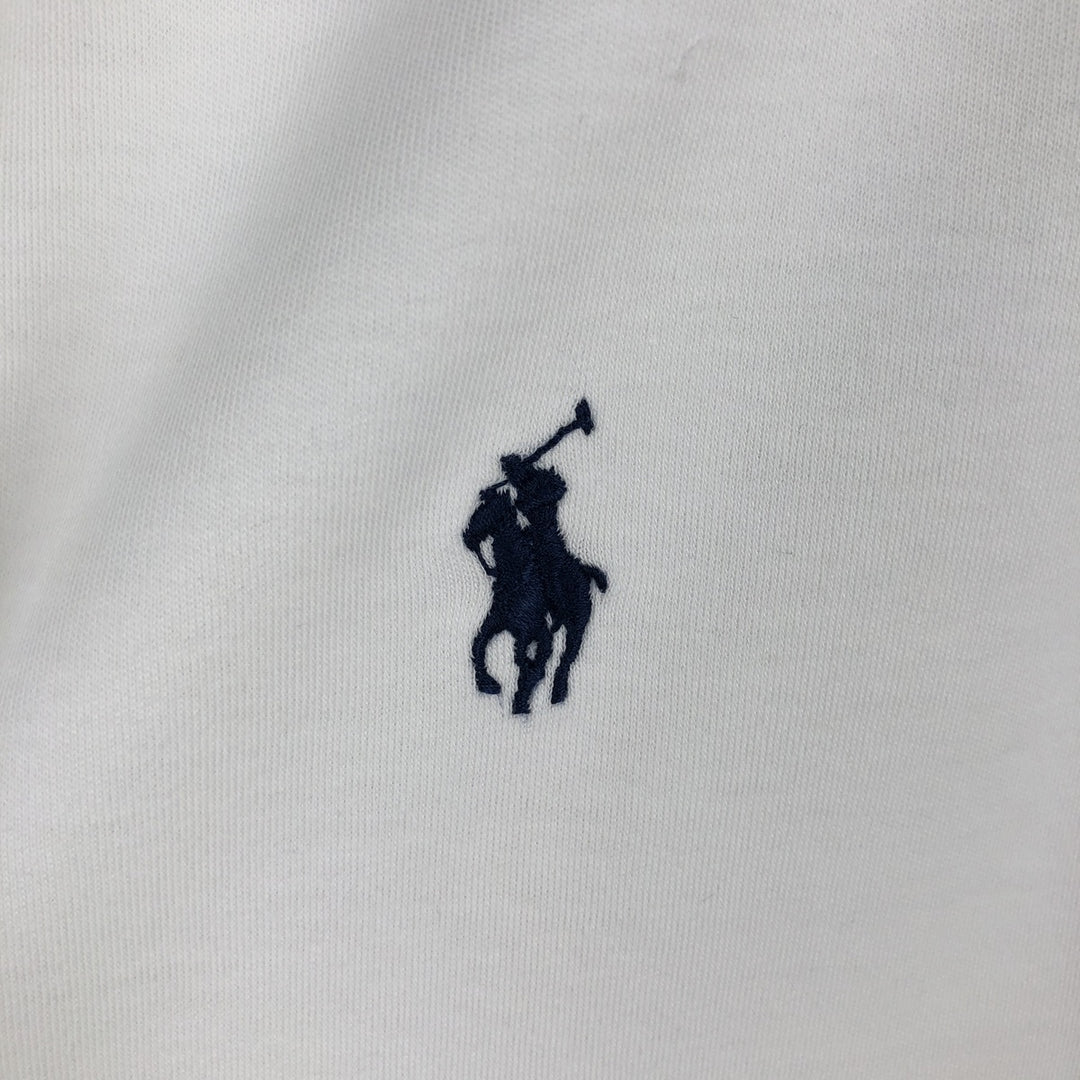 Ralph Lauren POLO RALPH LAUREN short sleeve polo shirt men's size L cotton white type Vintage Second Hand