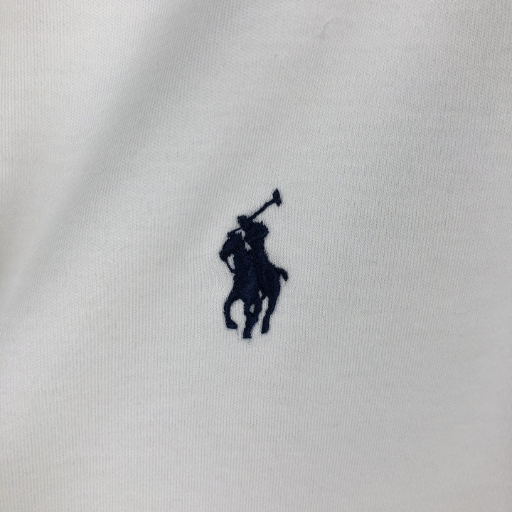 Ralph Lauren POLO RALPH LAUREN short sleeve polo shirt men's size L cotton white type Vintage Second Hand