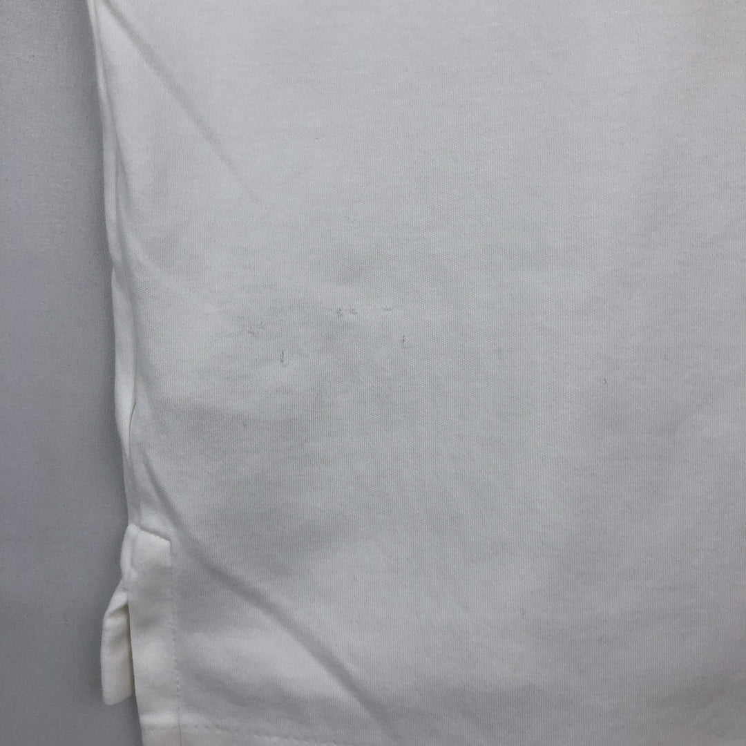 Ralph Lauren POLO RALPH LAUREN short sleeve polo shirt men's size L cotton white type Vintage Second Hand