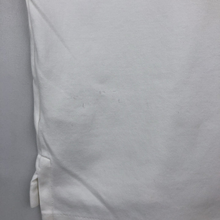 Ralph Lauren POLO RALPH LAUREN short sleeve polo shirt men's size L cotton white type Vintage Second Hand