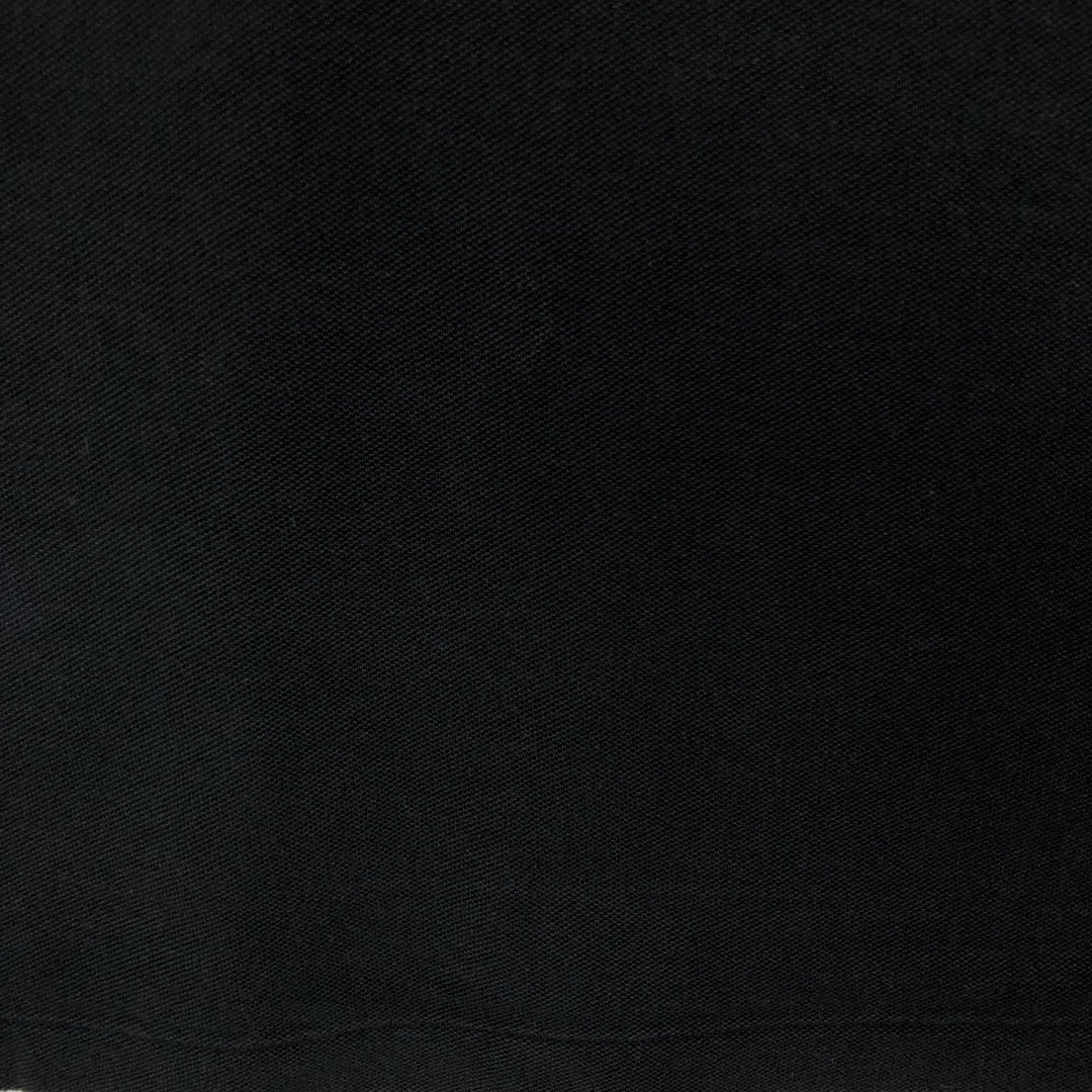 Ralph Lauren POLO RALPH LAUREN CUSTOM SLIM FIT short sleeve polo shirt men's XL equivalent cotton black type Vintage Second Hand