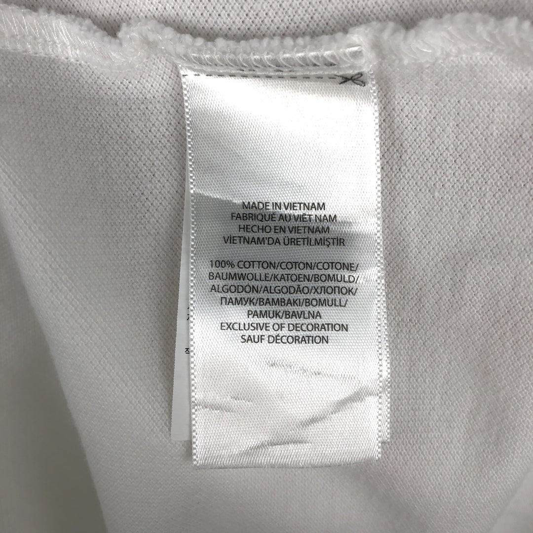 Ralph Lauren POLO RALPH LAUREN CLASSIC FIT short sleeve polo shirt men's XL equivalent cotton white type Vintage Second Hand