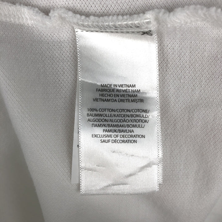 Ralph Lauren POLO RALPH LAUREN CLASSIC FIT short sleeve polo shirt men's XL equivalent cotton white type Vintage Second Hand