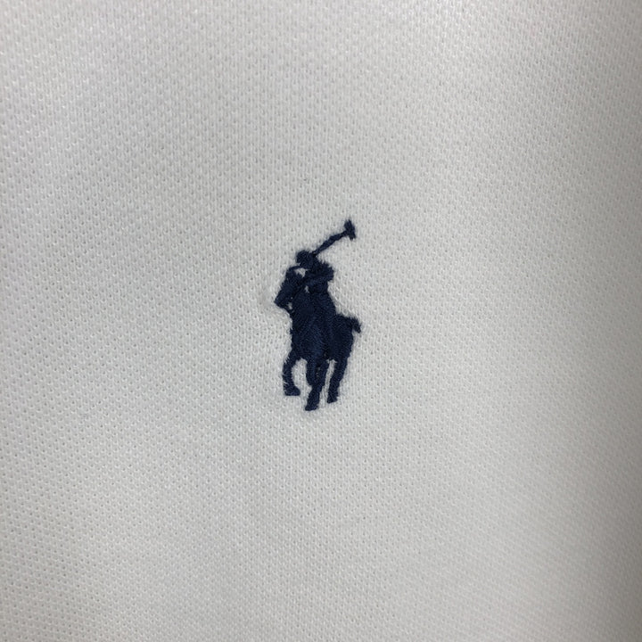 Ralph Lauren POLO RALPH LAUREN CLASSIC FIT short sleeve polo shirt men's XL equivalent cotton white type Vintage Second Hand