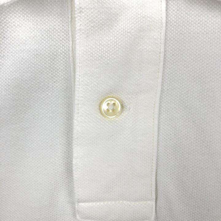 Ralph Lauren POLO RALPH LAUREN CLASSIC FIT short sleeve polo shirt men's XL equivalent cotton white type Vintage Second Hand