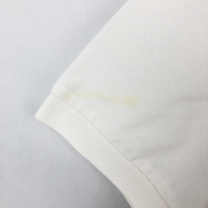 Brooks Brothers Est.1818 Short-Sleeve Polo Shirt, Men's Size M (approx.) cotton white type Vintage Second Hand