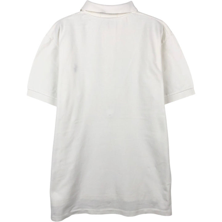 Ralph Lauren POLO by Ralph Lauren short sleeve polo shirt, men's size M cotton white type Vintage Second Hand