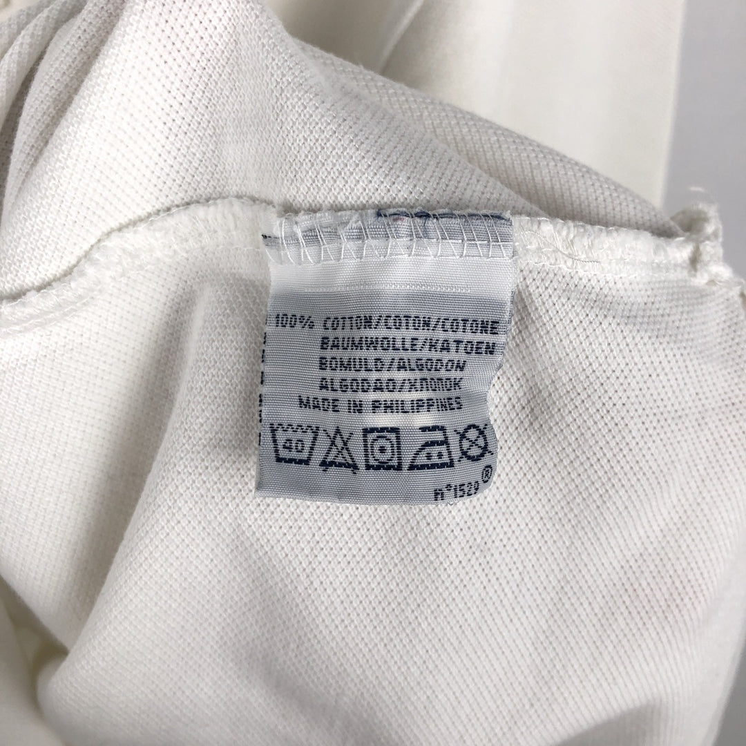 Ralph Lauren POLO by Ralph Lauren short sleeve polo shirt, men's size M cotton white type Vintage Second Hand