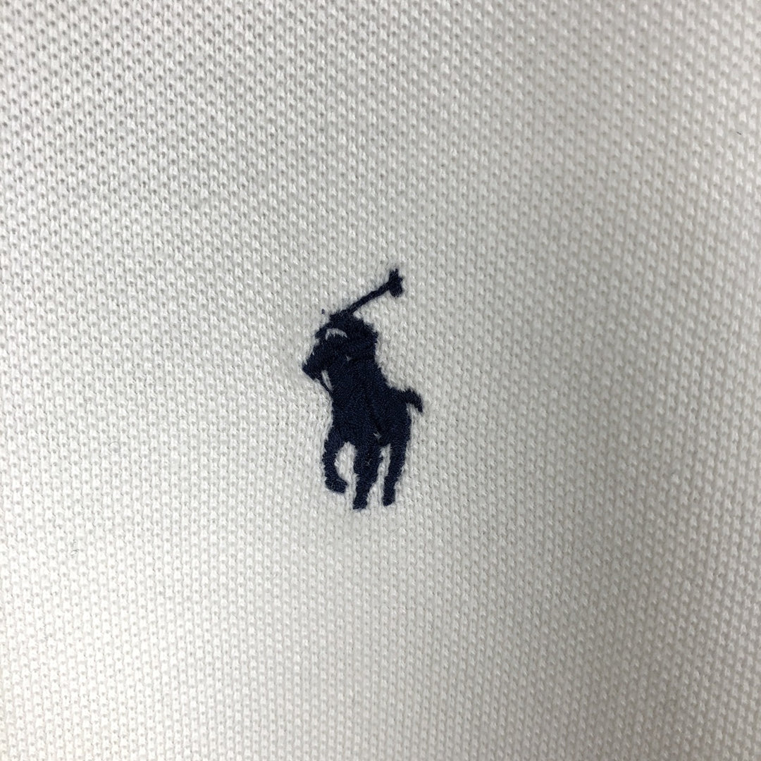 Ralph Lauren POLO by Ralph Lauren short sleeve polo shirt, men's size M cotton white type Vintage Second Hand