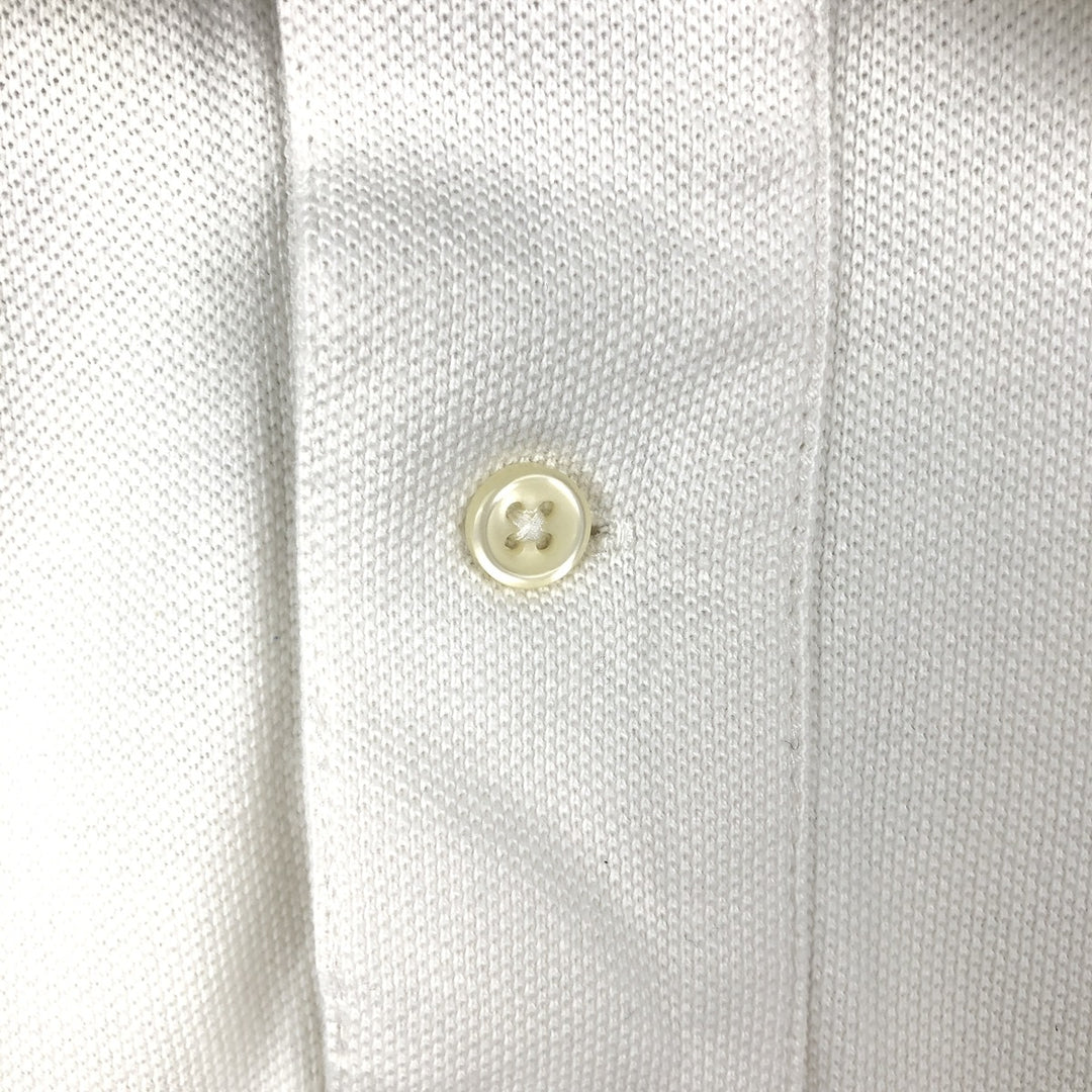 Ralph Lauren POLO by Ralph Lauren short sleeve polo shirt, men's size M cotton white type Vintage Second Hand