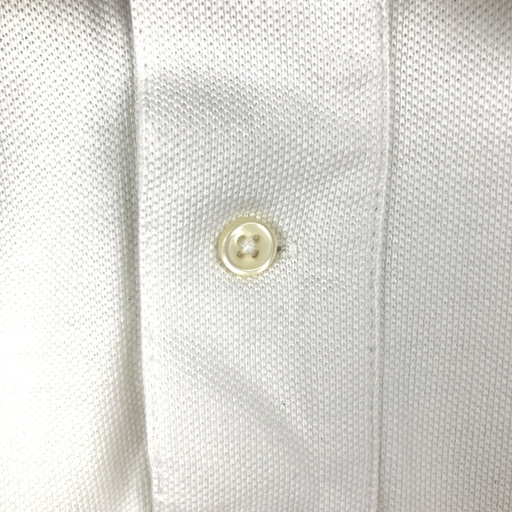 Ralph Lauren POLO by Ralph Lauren short sleeve polo shirt, men's size M cotton white type Vintage Second Hand
