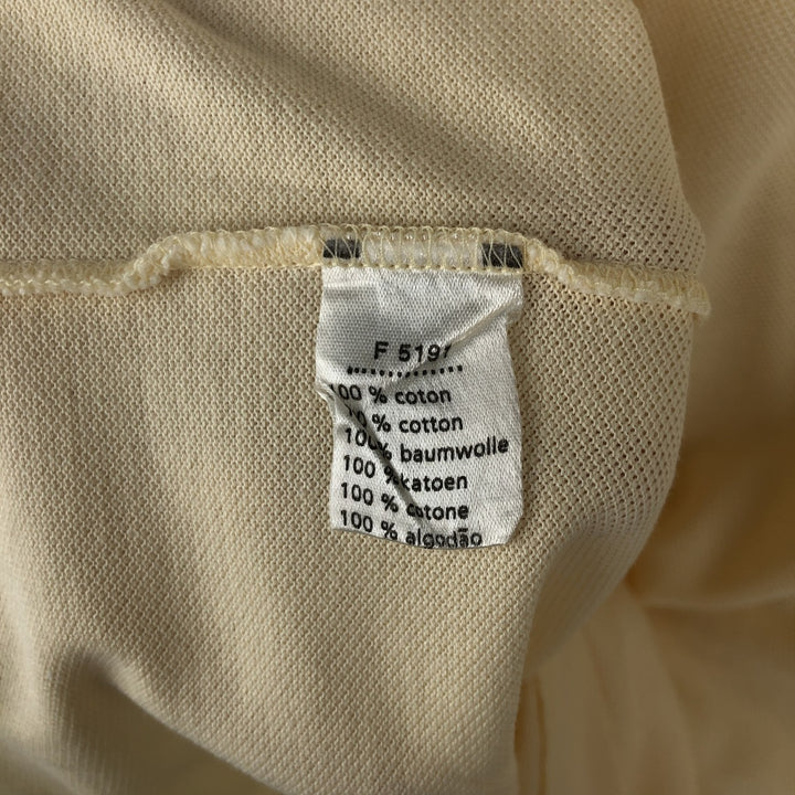 Lacoste LACOSTE Short Sleeve Polo Shirt Size 4 Men's M cotton orange type Vintage Second Hand