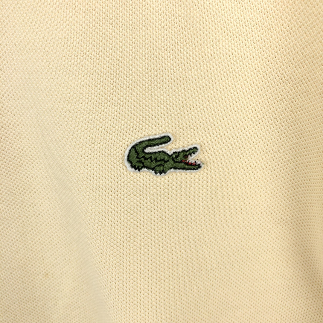 Lacoste LACOSTE Short Sleeve Polo Shirt Size 4 Men's M cotton orange type Vintage Second Hand