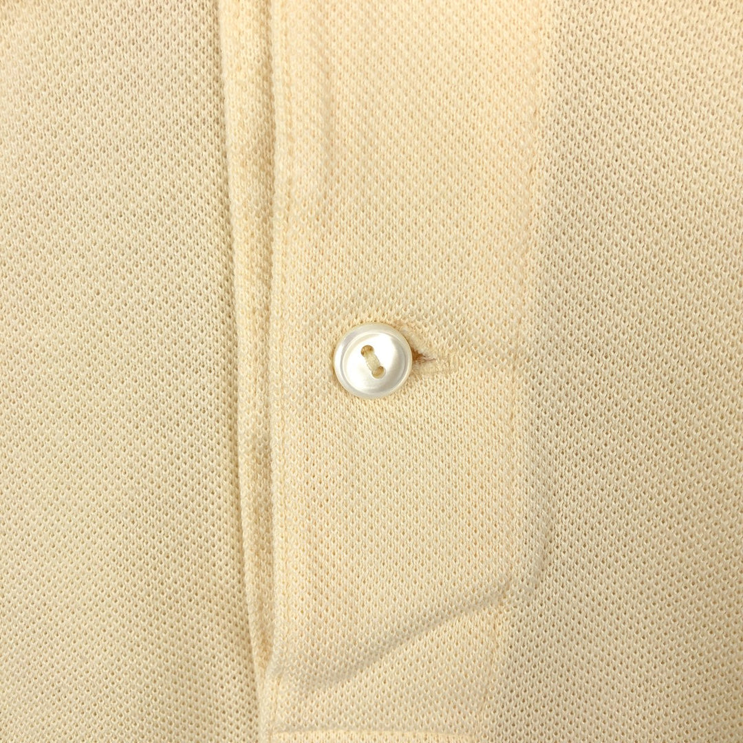 Lacoste LACOSTE Short Sleeve Polo Shirt Size 4 Men's M cotton orange type Vintage Second Hand