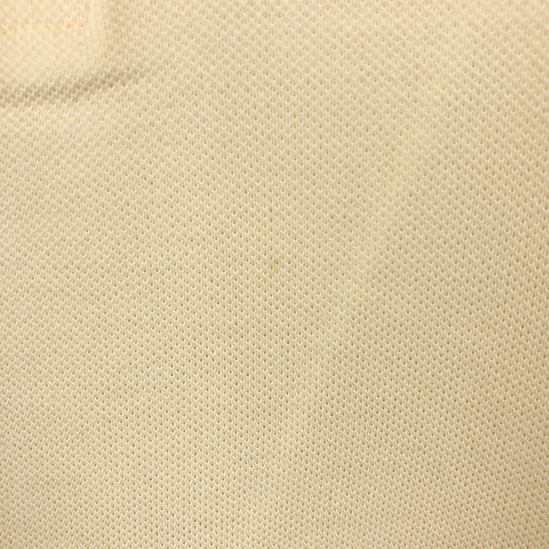 Lacoste LACOSTE Short Sleeve Polo Shirt Size 4 Men's M cotton orange type Vintage Second Hand