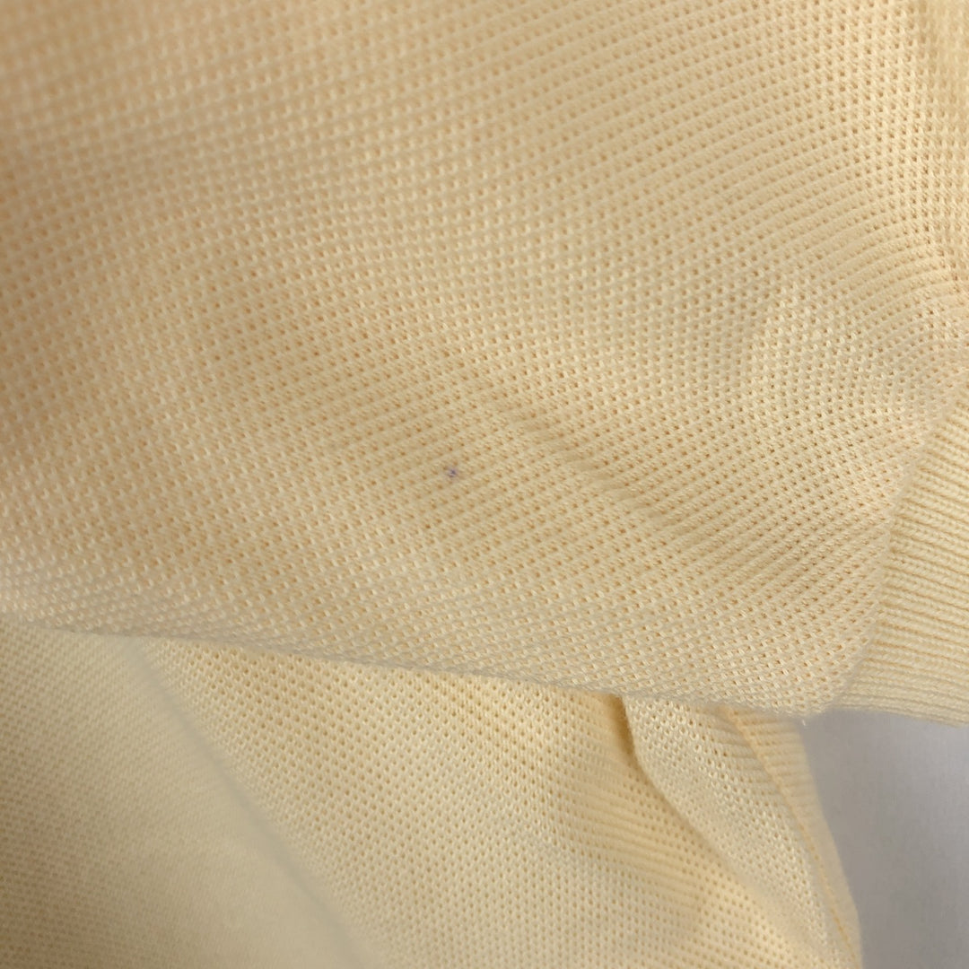 Lacoste LACOSTE Short Sleeve Polo Shirt Size 4 Men's M cotton orange type Vintage Second Hand