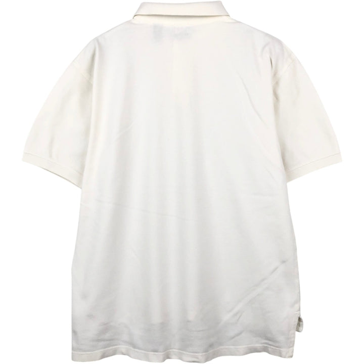 90'S GAP Old Gap Short-Sleeve Polo Shirt, Men's Size M (Equivalent), Vintage cotton white type Vintage Second Hand