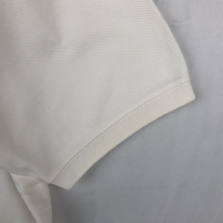 90'S GAP Old Gap Short-Sleeve Polo Shirt, Men's Size M (Equivalent), Vintage cotton white type Vintage Second Hand