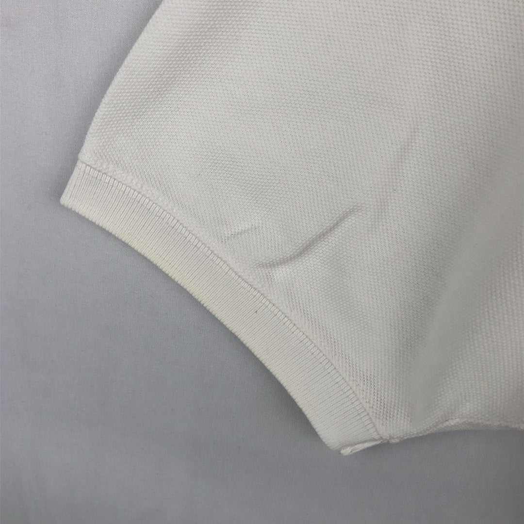 90'S GAP Old Gap Short-Sleeve Polo Shirt, Men's Size M (Equivalent), Vintage cotton white type Vintage Second Hand