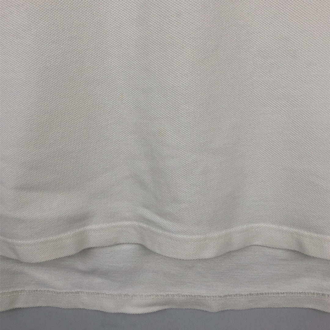 90'S GAP Old Gap Short-Sleeve Polo Shirt, Men's Size M (Equivalent), Vintage cotton white type Vintage Second Hand