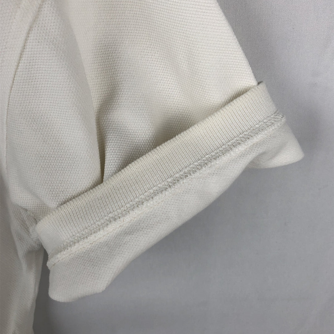 90'S GAP Old Gap Short-Sleeve Polo Shirt, Men's Size M (Equivalent), Vintage cotton white type Vintage Second Hand