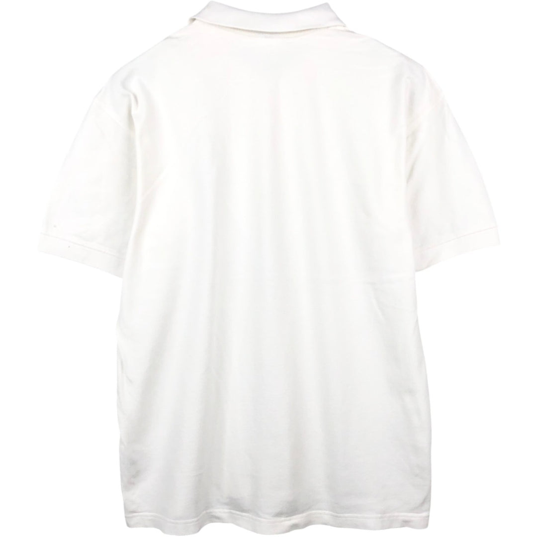 90s-00'S Nike Short-Sleeve Polo Shirt, Men's Size L (Equivalent), Vintage cotton white type Vintage Second Hand