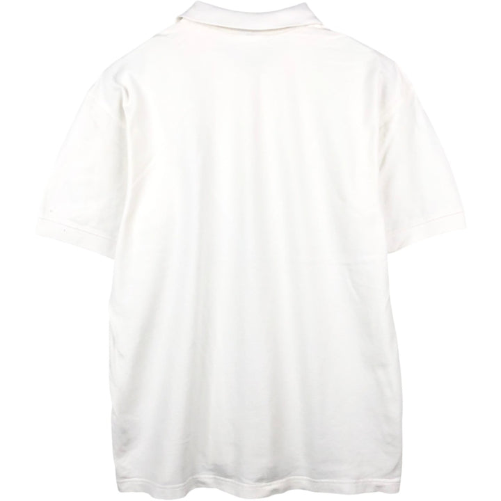 90s-00'S Nike Short-Sleeve Polo Shirt, Men's Size L (Equivalent), Vintage cotton white type Vintage Second Hand