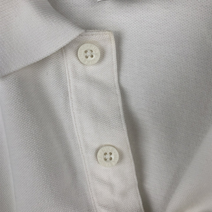 90s-00'S Nike Short-Sleeve Polo Shirt, Men's Size L (Equivalent), Vintage cotton white type Vintage Second Hand