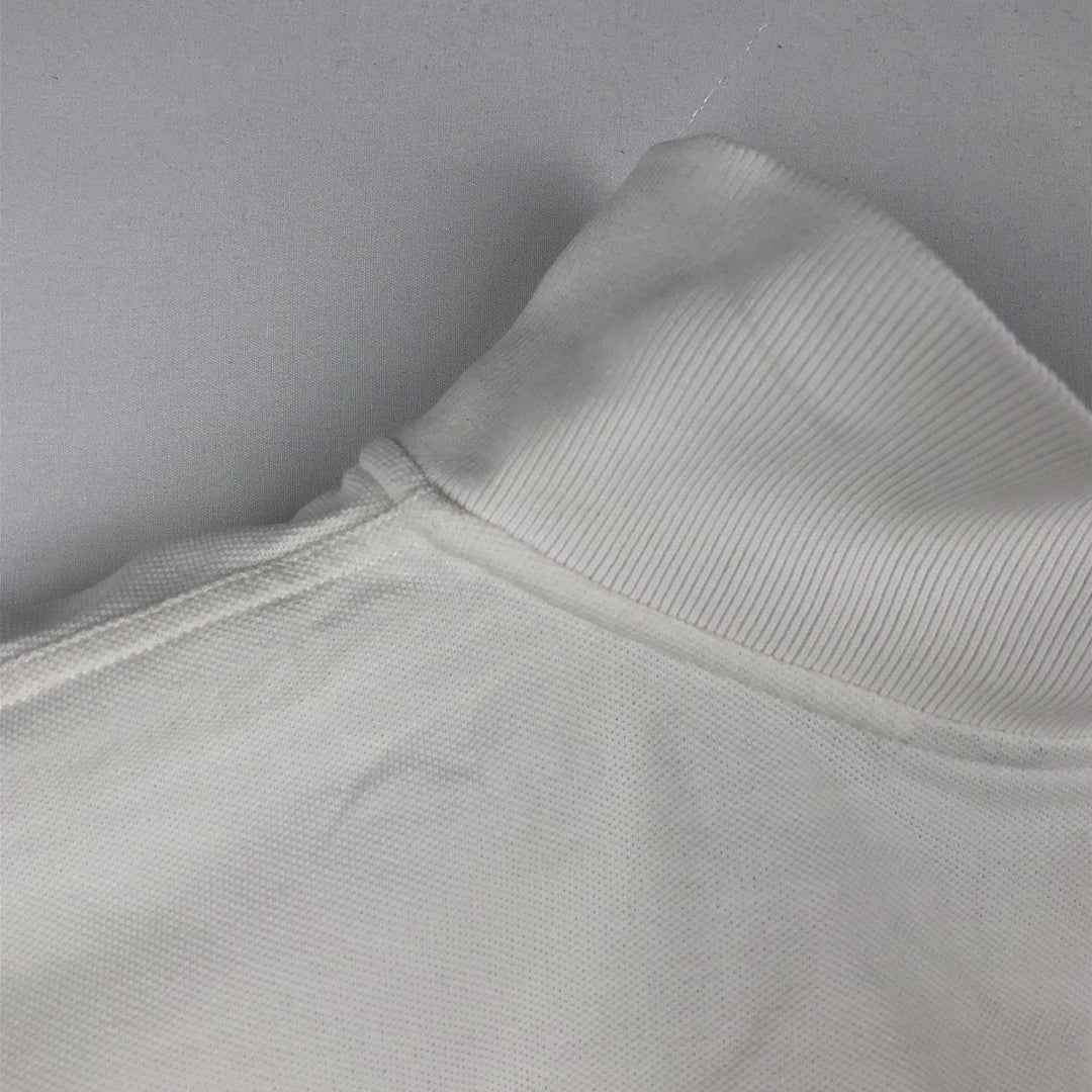 90s-00'S Nike Short-Sleeve Polo Shirt, Men's Size L (Equivalent), Vintage cotton white type Vintage Second Hand